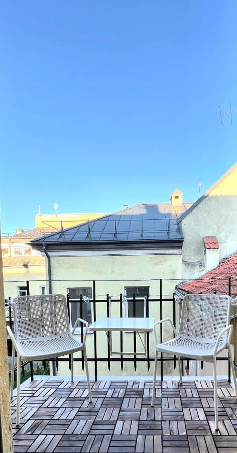 Stylish Apartment In The Heart Of Kaunas Old Town Ngoại thất bức ảnh